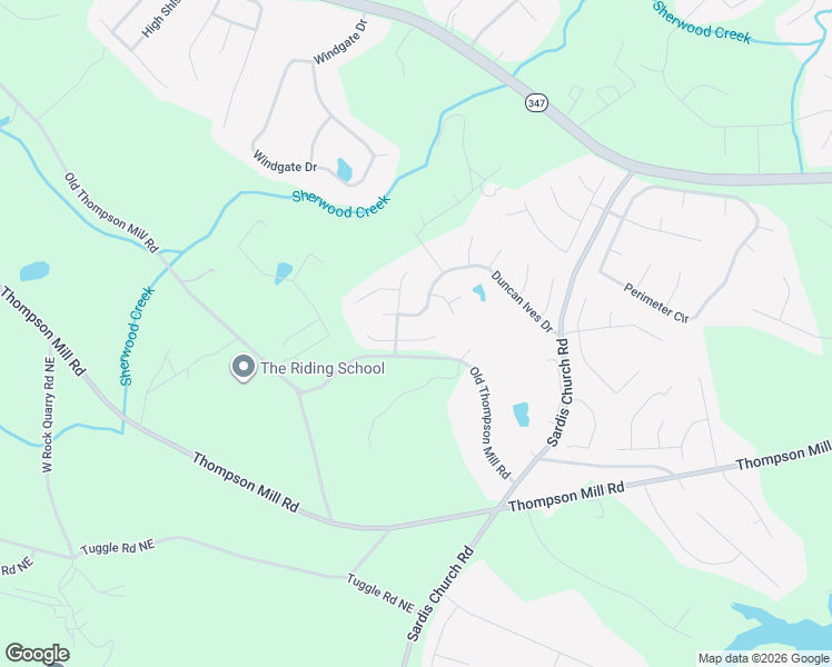 map of restaurants, bars, coffee shops, grocery stores, and more near 4512 Keenly Valley Drive Northeast in Buford