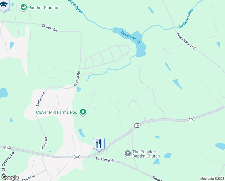 map of restaurants, bars, coffee shops, grocery stores, and more near 754 Wellford Avenue in Jefferson