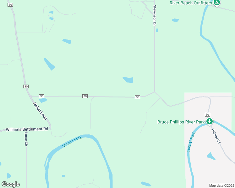 map of restaurants, bars, coffee shops, grocery stores, and more near 2566 County Highway 30 in Horton