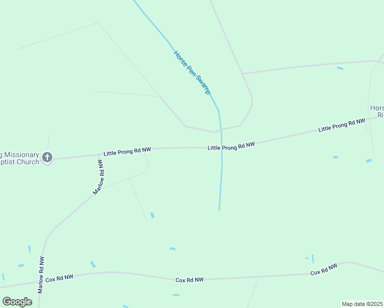map of restaurants, bars, coffee shops, grocery stores, and more near 4879 Little Prong Road Northwest in Ash