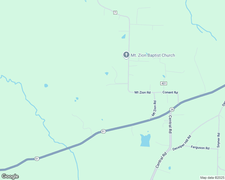 map of restaurants, bars, coffee shops, grocery stores, and more near 45 Dorothy Road in Arkadelphia