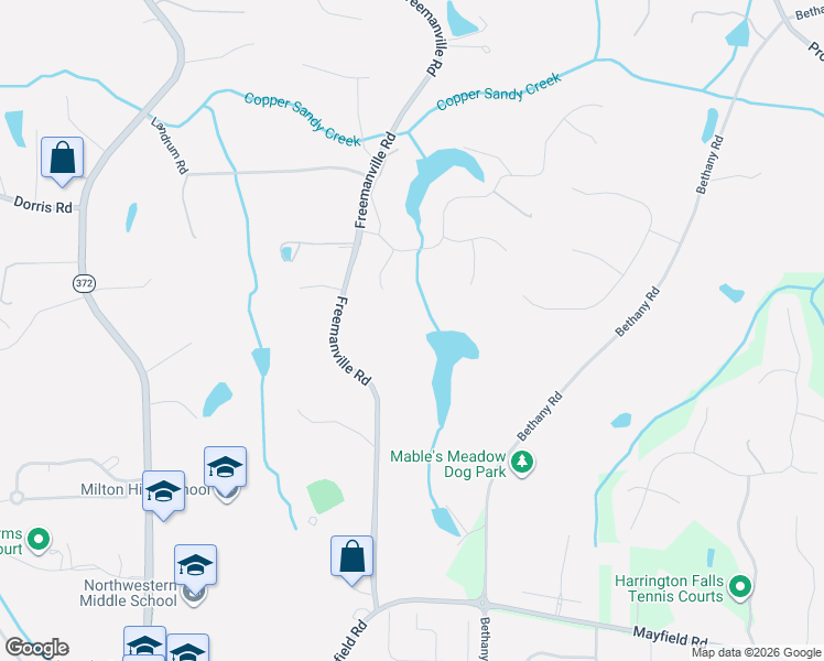 map of restaurants, bars, coffee shops, grocery stores, and more near 619 Congaree Court in Alpharetta