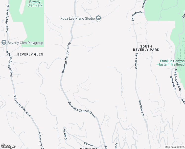 map of restaurants, bars, coffee shops, grocery stores, and more near 1756 Clear View Drive in Beverly Hills