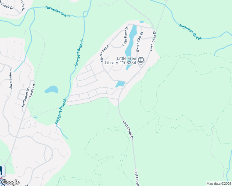 map of restaurants, bars, coffee shops, grocery stores, and more near 116 Patio Place in Columbia