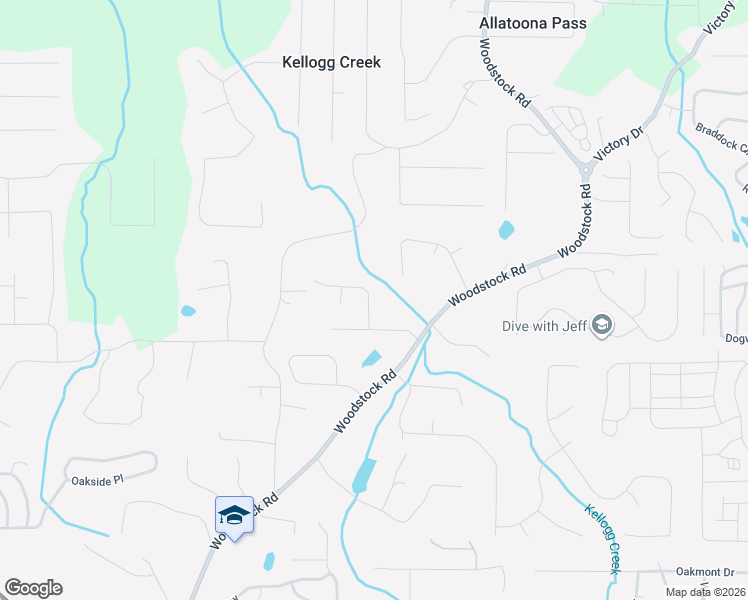 map of restaurants, bars, coffee shops, grocery stores, and more near 210 Julia Lynn Ln in Acworth