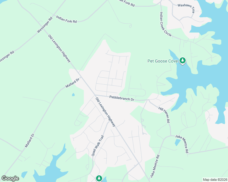 map of restaurants, bars, coffee shops, grocery stores, and more near 519 Pine Log Run in Chapin