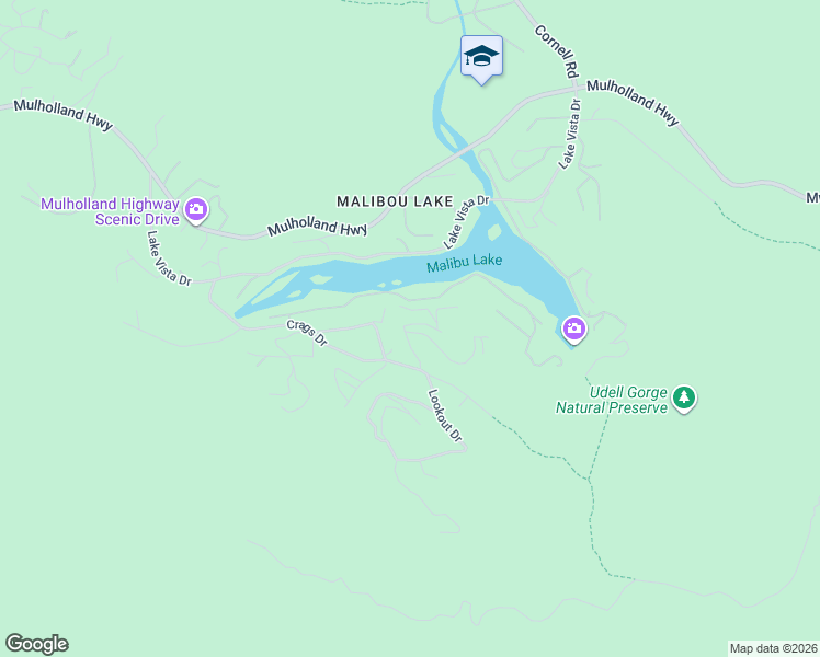 map of restaurants, bars, coffee shops, grocery stores, and more near 1988 Lookout Drive in Agoura Hills