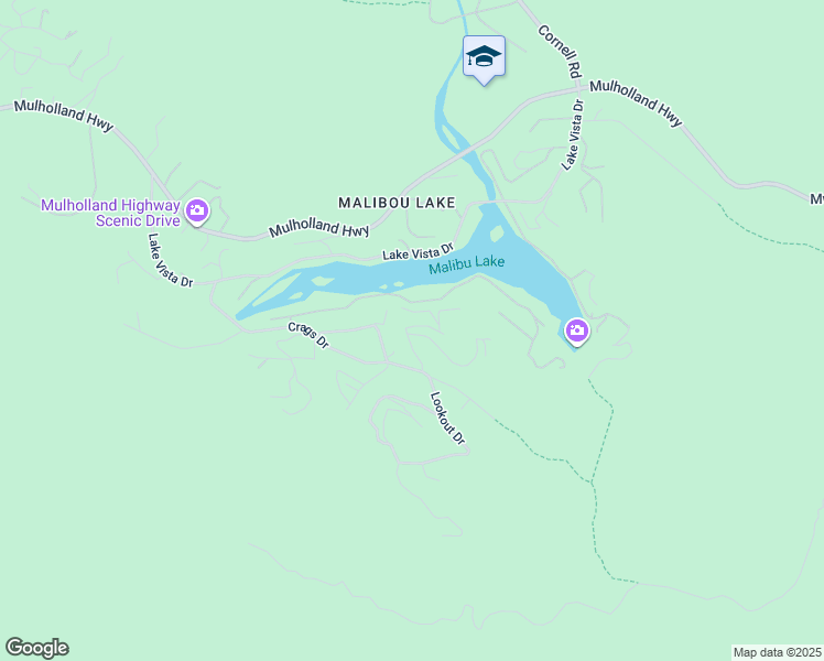 map of restaurants, bars, coffee shops, grocery stores, and more near 1988 Lookout Drive in Agoura Hills