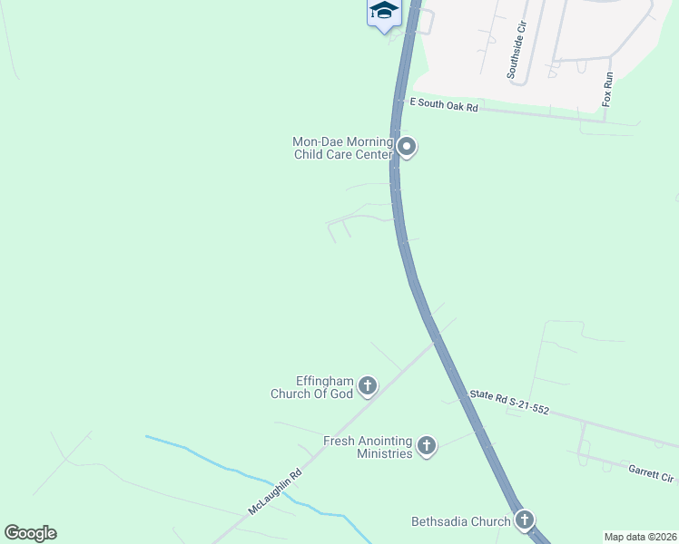 map of restaurants, bars, coffee shops, grocery stores, and more near 4215 South Irby Street in Florence