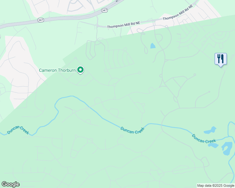 map of restaurants, bars, coffee shops, grocery stores, and more near 2391 Nutall Oak Drive in Braselton