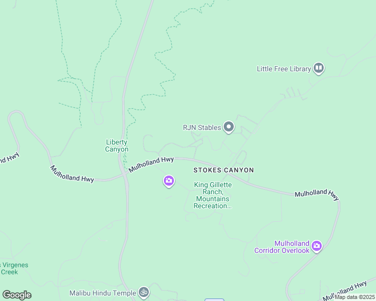 map of restaurants, bars, coffee shops, grocery stores, and more near 26721 Mulholland Highway in Calabasas