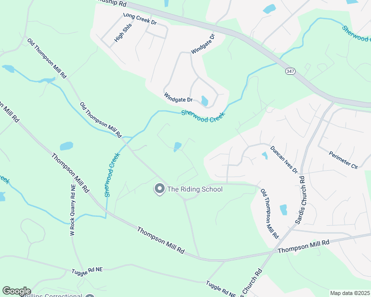 map of restaurants, bars, coffee shops, grocery stores, and more near 4437 Hosch Reserve Drive in Gwinnett County