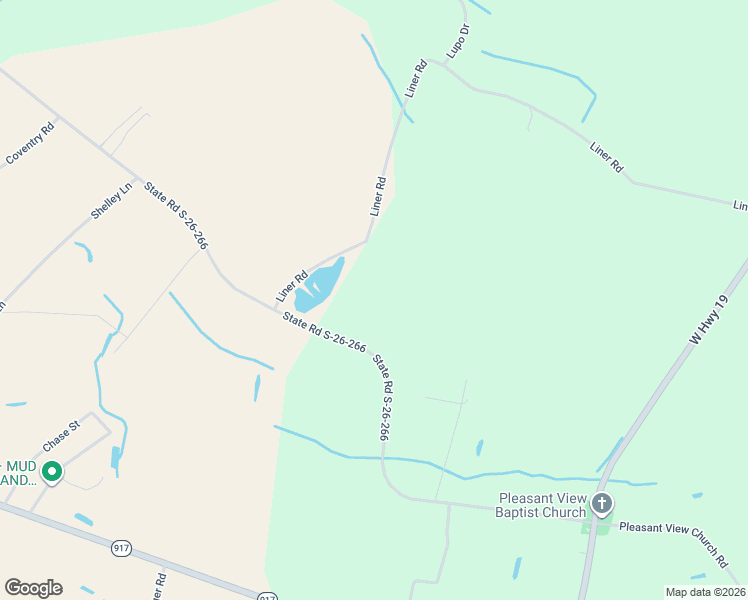 map of restaurants, bars, coffee shops, grocery stores, and more near 6490 State Road S-26-266 in Nichols