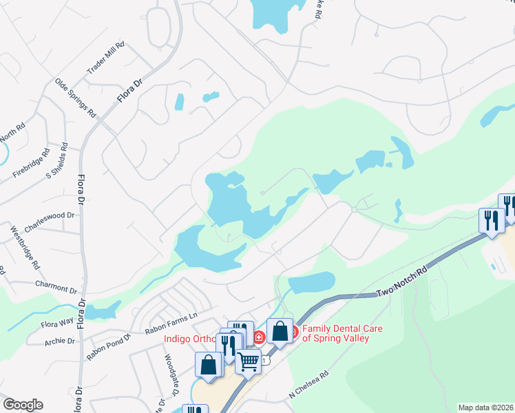 map of restaurants, bars, coffee shops, grocery stores, and more near in Columbia