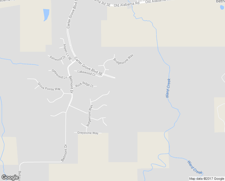 map of restaurants, bars, coffee shops, grocery stores, and more near 25 Greencliff Way in Cartersville
