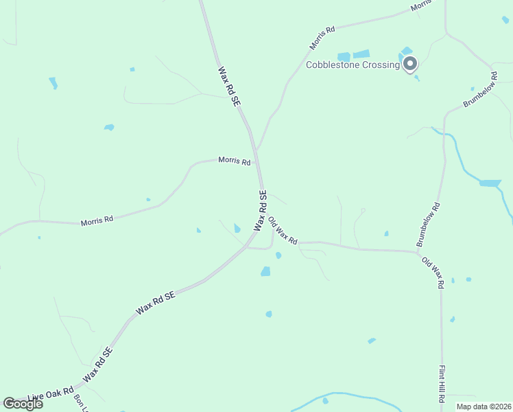 map of restaurants, bars, coffee shops, grocery stores, and more near 3698 Wax Road Southeast in Aragon