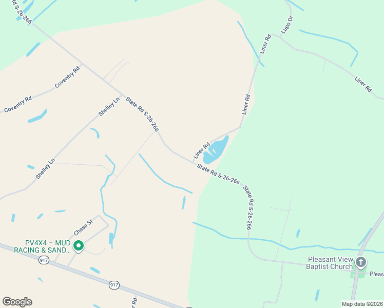 map of restaurants, bars, coffee shops, grocery stores, and more near 6800 State Road S-26-266 in Nichols