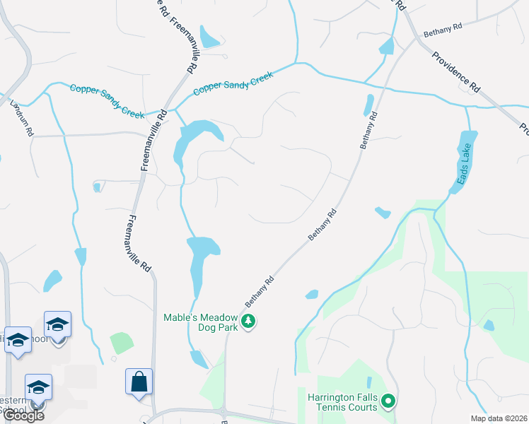 map of restaurants, bars, coffee shops, grocery stores, and more near 120 Bay Colt Road in Alpharetta