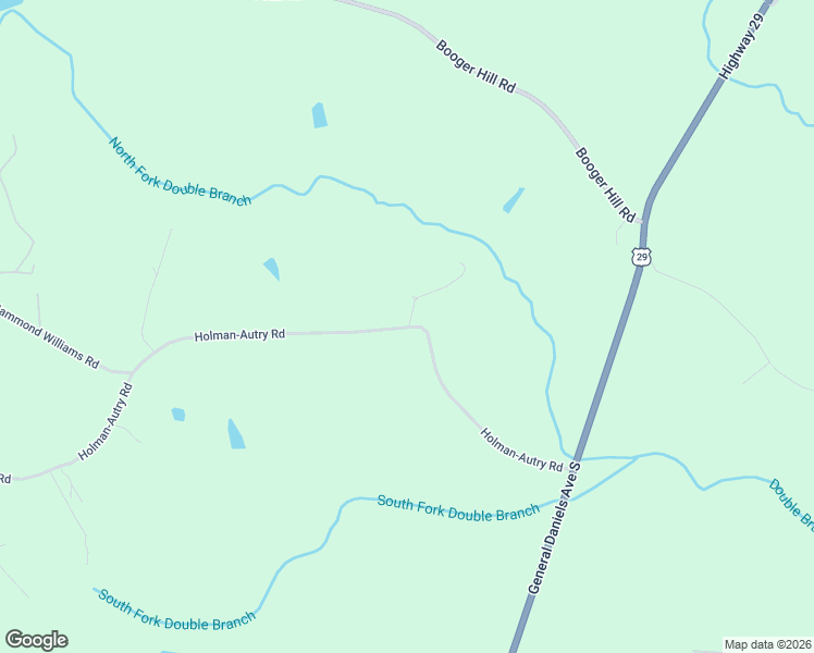 map of restaurants, bars, coffee shops, grocery stores, and more near 540 Holman-Autry Road in Danielsville