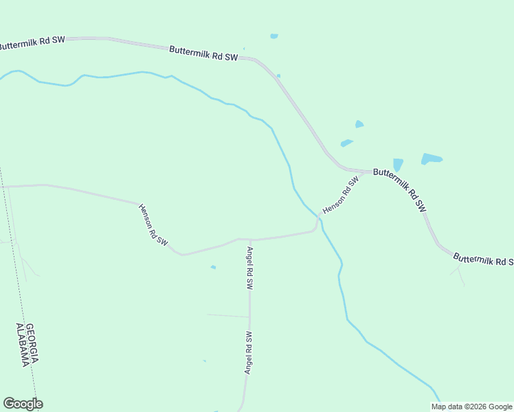 map of restaurants, bars, coffee shops, grocery stores, and more near 206 Henson Road Southwest in Cave Spring