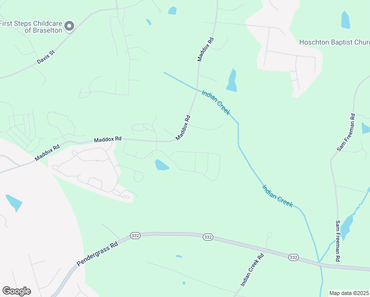map of restaurants, bars, coffee shops, grocery stores, and more near 896 Winding Rose Drive in Jackson County
