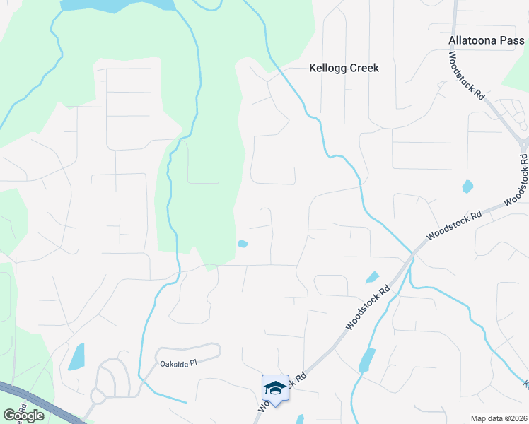 map of restaurants, bars, coffee shops, grocery stores, and more near 115 Logan Cole Dr in Acworth