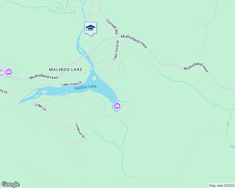 map of restaurants, bars, coffee shops, grocery stores, and more near 2040 East Lake Shore Drive in Agoura Hills