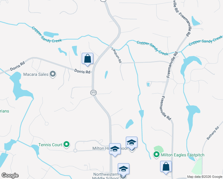map of restaurants, bars, coffee shops, grocery stores, and more near 13335 Birmingham Highway in Alpharetta