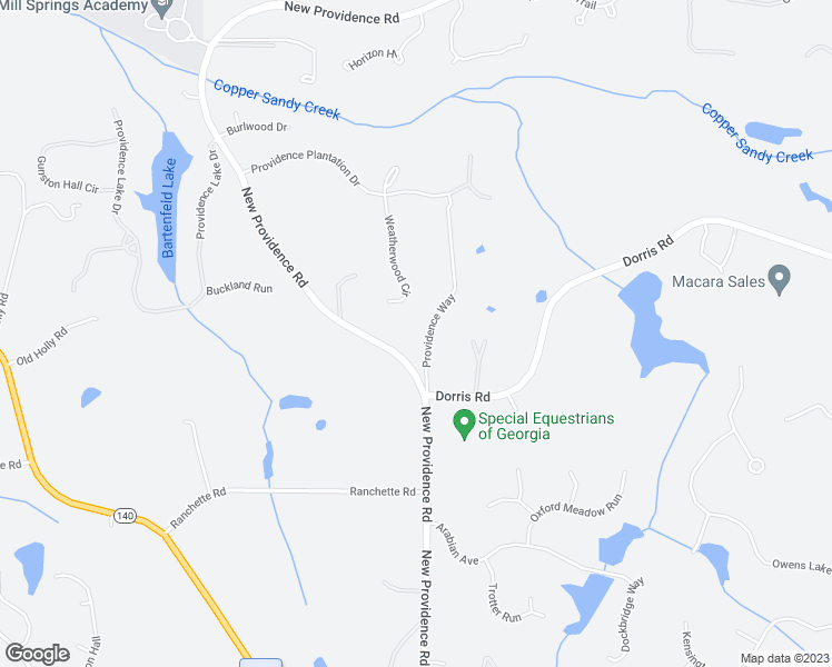 map of restaurants, bars, coffee shops, grocery stores, and more near 225 Weatherwood Circle in Alpharetta