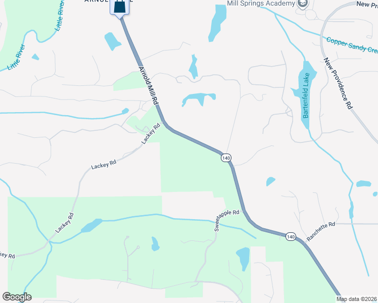 map of restaurants, bars, coffee shops, grocery stores, and more near 13360 Arnold Mill Road in Roswell