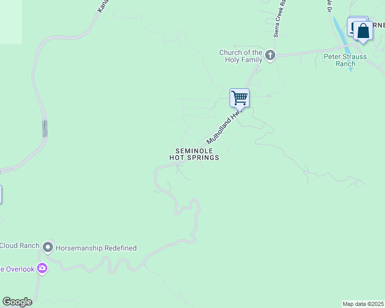 map of restaurants, bars, coffee shops, grocery stores, and more near 30413 Seminole Drive in Malibu