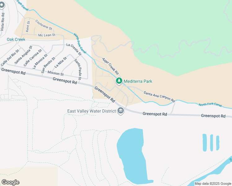 map of restaurants, bars, coffee shops, grocery stores, and more near 8004 Sorrento Way in Highland