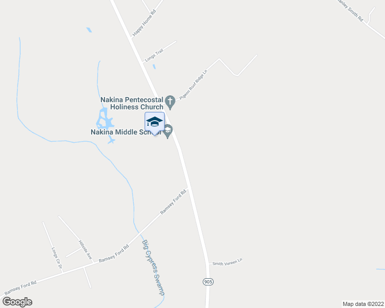 map of restaurants, bars, coffee shops, grocery stores, and more near 9885 7 Creeks Highway in Nakina