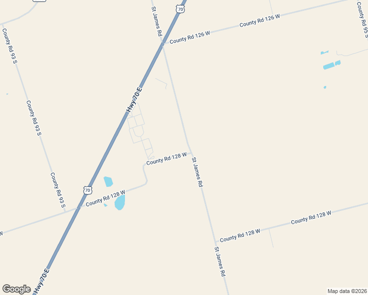 map of restaurants, bars, coffee shops, grocery stores, and more near 13672 Saint James Road in Vernon