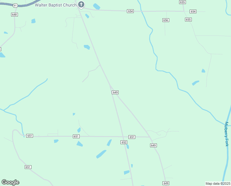 map of restaurants, bars, coffee shops, grocery stores, and more near County Road 649 in Hanceville