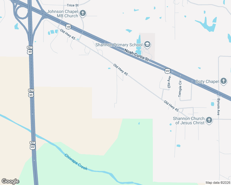 map of restaurants, bars, coffee shops, grocery stores, and more near 121-149 Baldwyn Avenue in Shannon