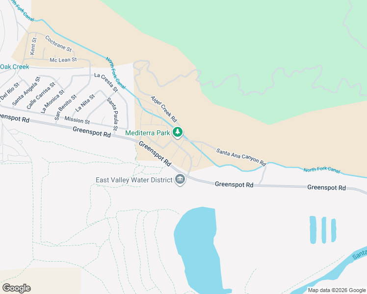 map of restaurants, bars, coffee shops, grocery stores, and more near 7975 Sorrento Way in Highland