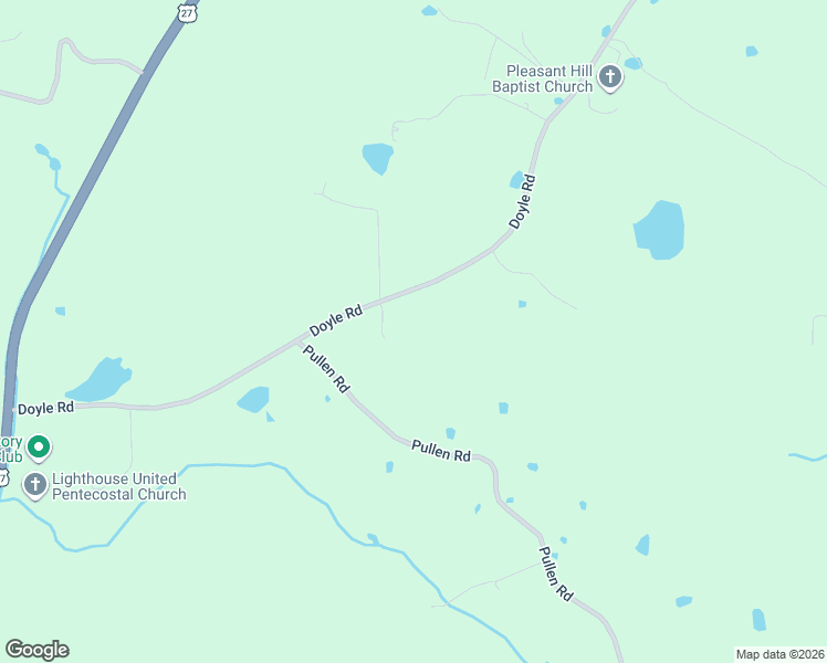 map of restaurants, bars, coffee shops, grocery stores, and more near 506 Doyle Road in Cedartown