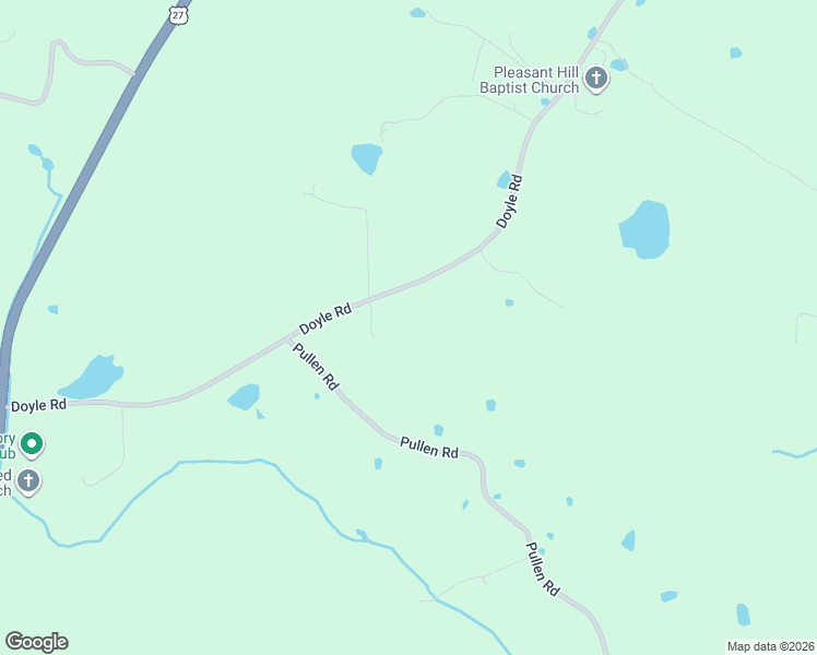 map of restaurants, bars, coffee shops, grocery stores, and more near 506 Doyle Road in Cedartown