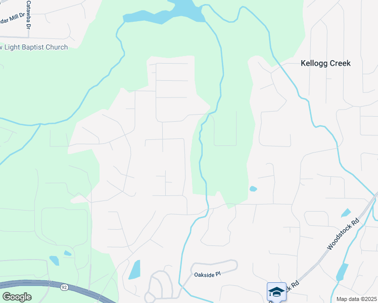 map of restaurants, bars, coffee shops, grocery stores, and more near 6222 Westridge Trce in Acworth