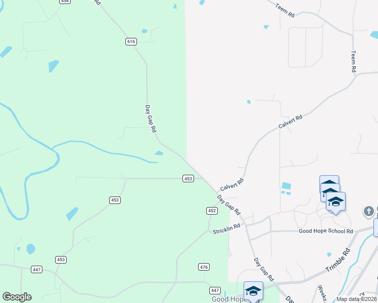 map of restaurants, bars, coffee shops, grocery stores, and more near 1324 Day Gap Road in Cullman