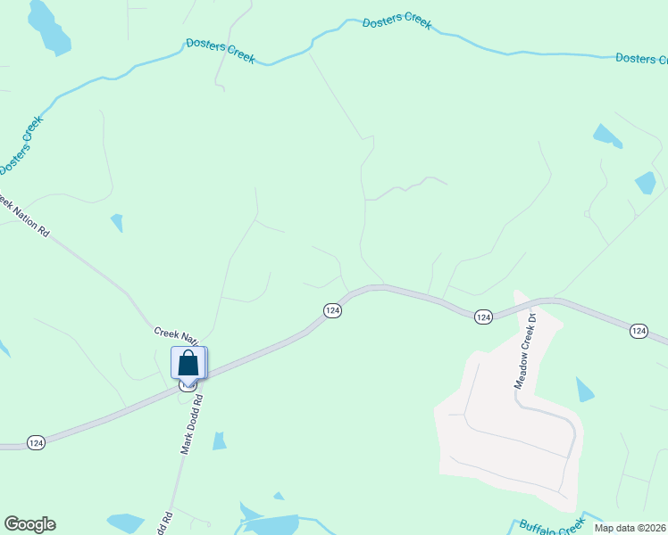 map of restaurants, bars, coffee shops, grocery stores, and more near 85 Terrell Lane in Jefferson