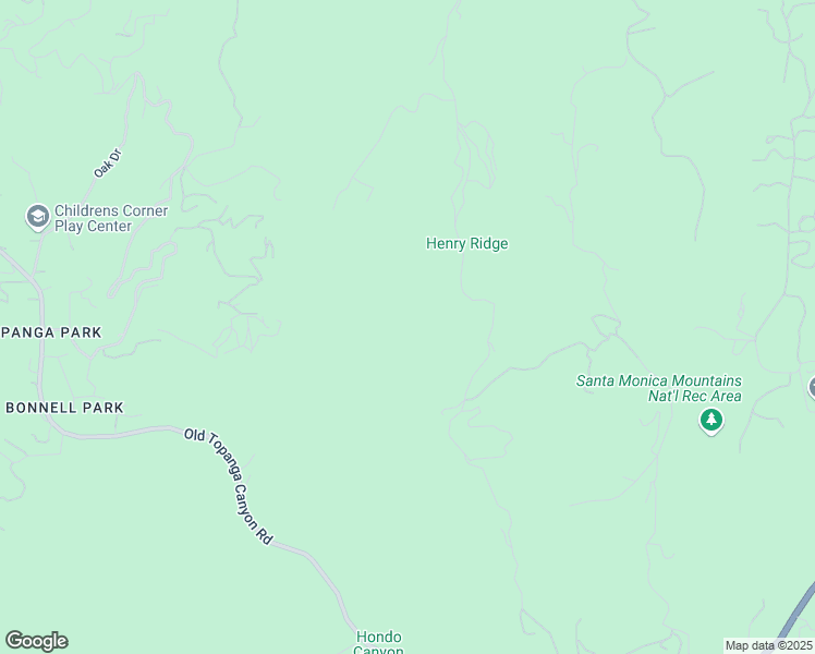 map of restaurants, bars, coffee shops, grocery stores, and more near 1130 Mohawk in Topanga