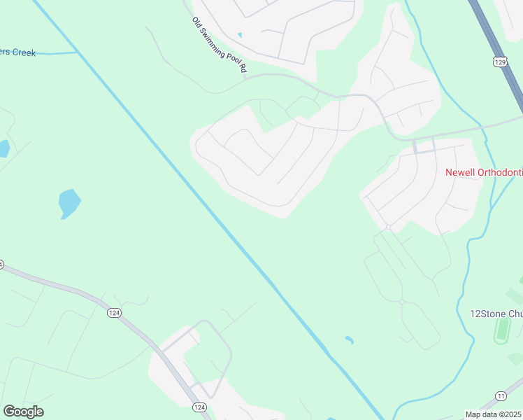 map of restaurants, bars, coffee shops, grocery stores, and more near 582 River Mist Circle in Jefferson