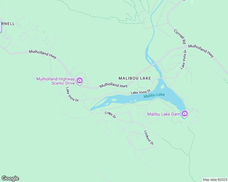 map of restaurants, bars, coffee shops, grocery stores, and more near 2305 Sugarloaf Drive in Agoura Hills