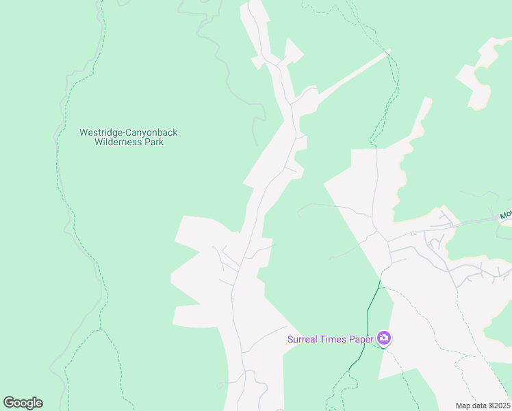 map of restaurants, bars, coffee shops, grocery stores, and more near 3443 Mandeville Canyon Road in Los Angeles