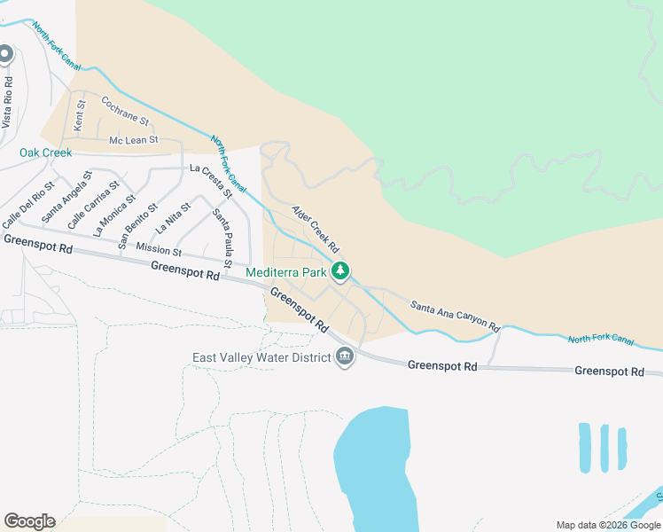 map of restaurants, bars, coffee shops, grocery stores, and more near 31014 Avenida Ramblas in Highland