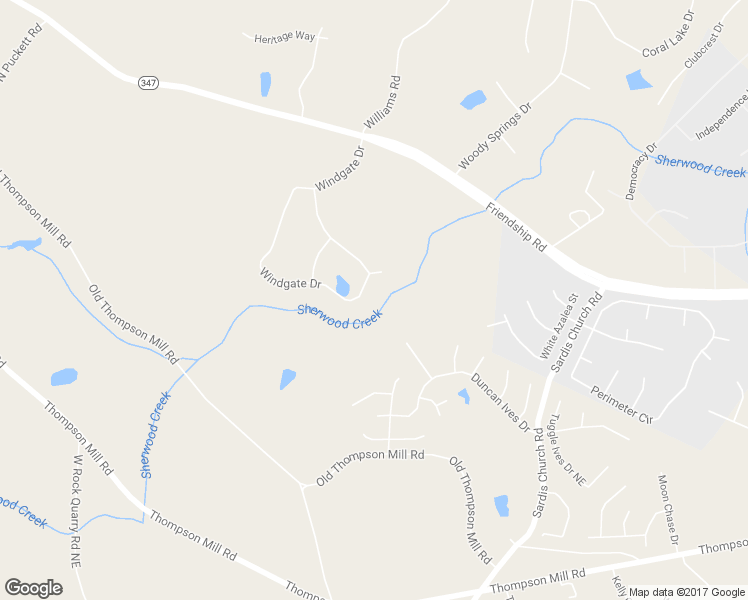 map of restaurants, bars, coffee shops, grocery stores, and more near 3320 Windgate Drive in Buford