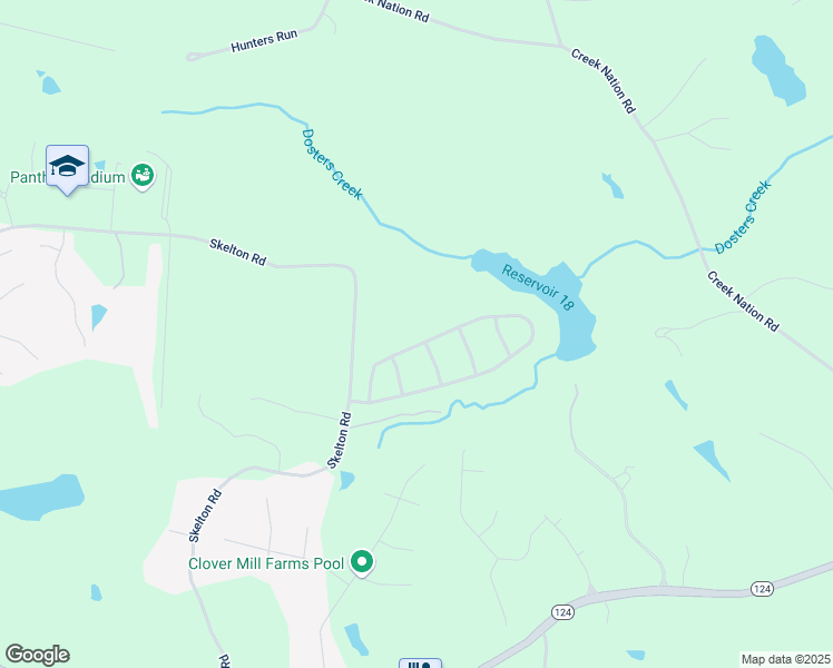 map of restaurants, bars, coffee shops, grocery stores, and more near 778 Laurel Cove in Braselton