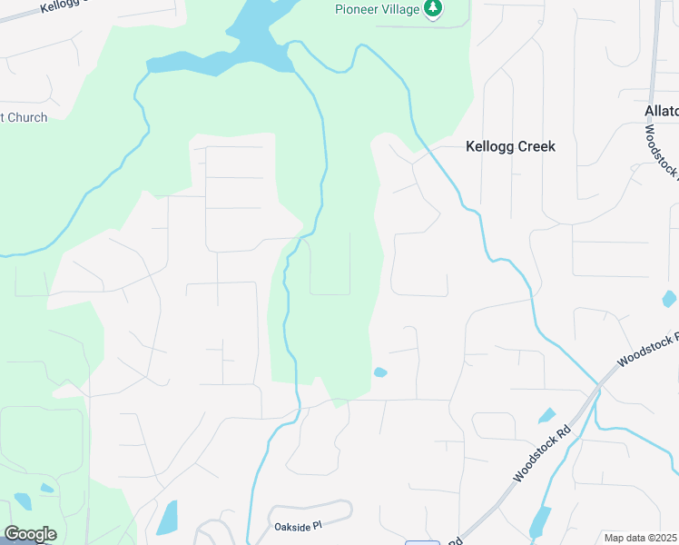 map of restaurants, bars, coffee shops, grocery stores, and more near 2326 Westland Way in Acworth